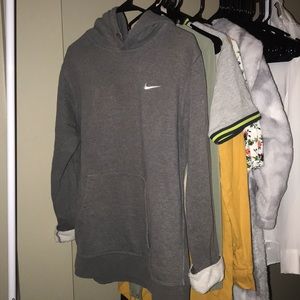 grey NIKE hoodie
